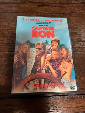 Captain Ron DVD Comedy Movie Martin Short Kurt Russell Retro Nautical